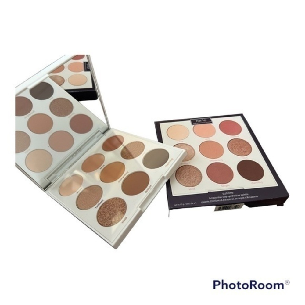 🆕 tarte Eye Shadow Palette Sunrise 9 Blendable Nudes  🧳 Great for Travel 🧳